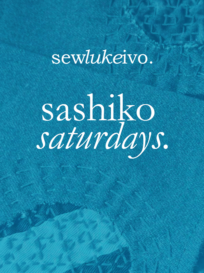 Sashiko Saturday Workshop