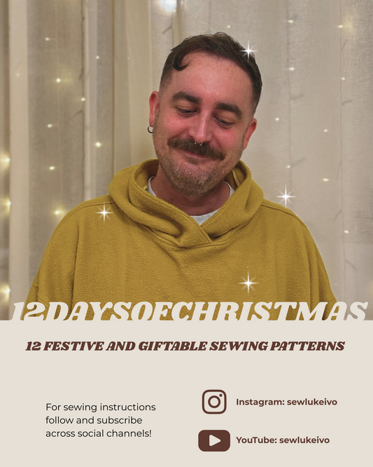 12 Sewing Patterns | 12 Days of Christmas