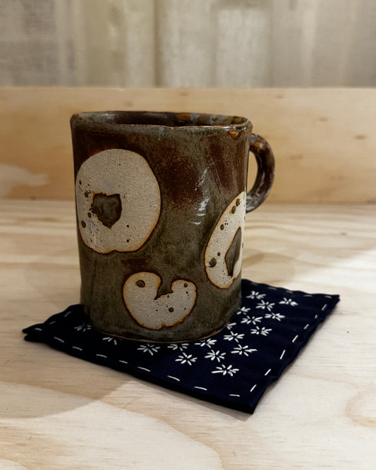 Sashiko Coaster | 12 Days of Christmas